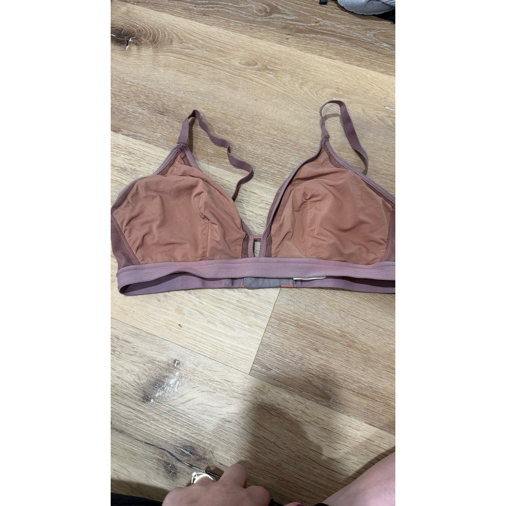 Lively All.You Mesh Bralette Mauve Pink Wireless Bra Size 2